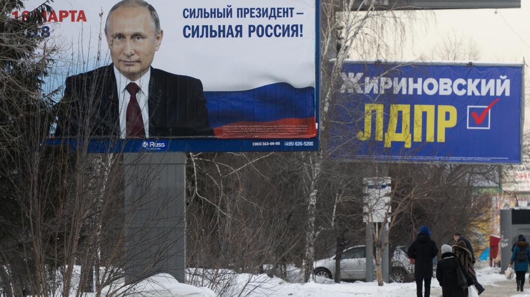 Putin kampaň rusko