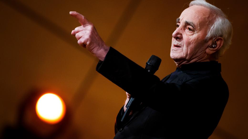 Šansoniér Charles Aznavour