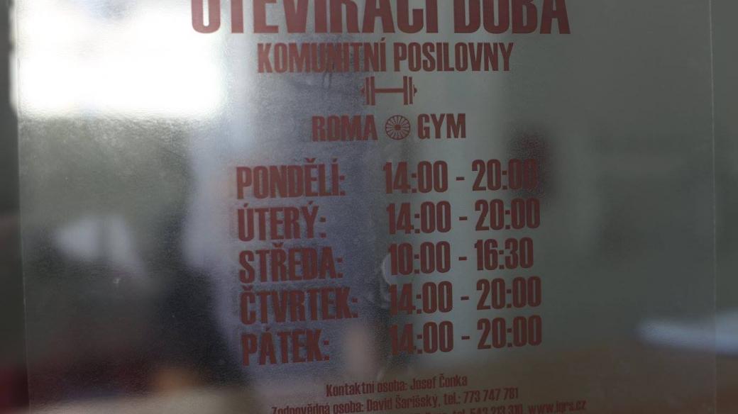 Roma Gym v Bratislavské ulici v Brně