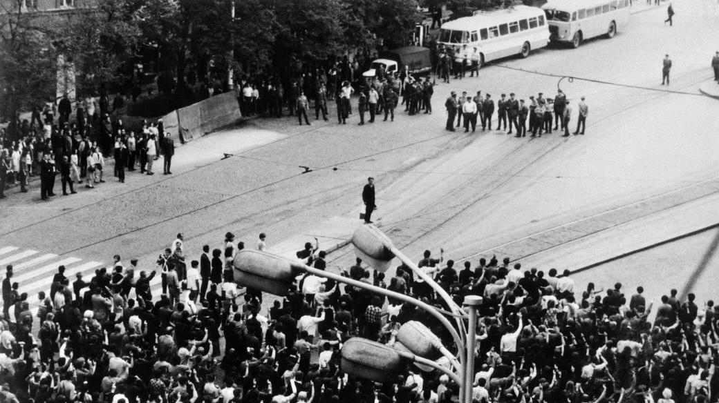 21. srpna 1969 na Václavském náměstí v Praze