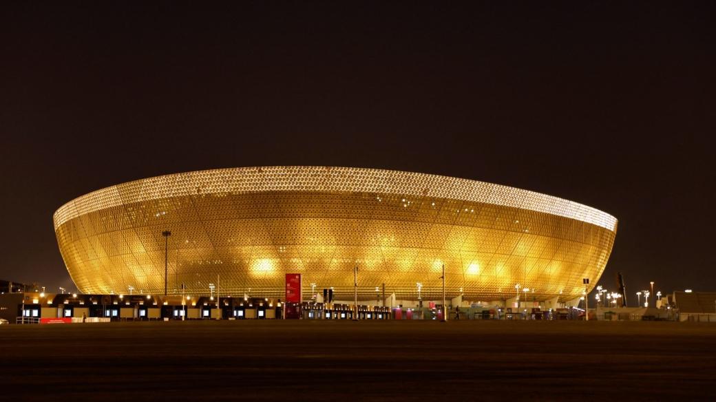 Lusail Iconic Stadium, který bude hostit finále mistrovství světa