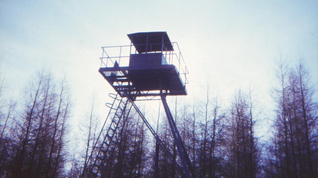 Strážní věž - nedílná součást železné opony