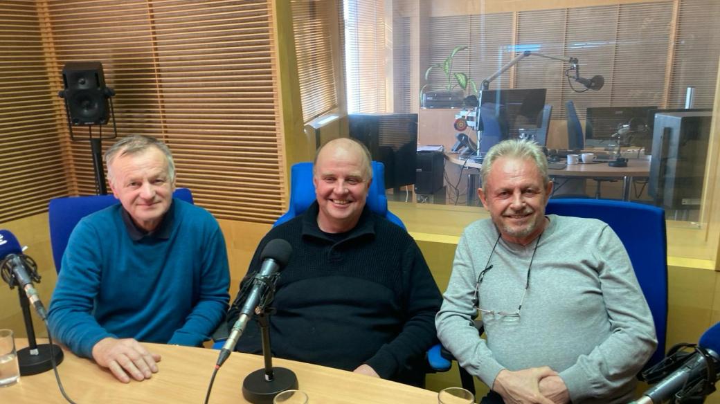 Starostové obcí Rusava, Modrá a Roštín: Bohumil Škarpich, Miroslav Kovářík a Radovan Man