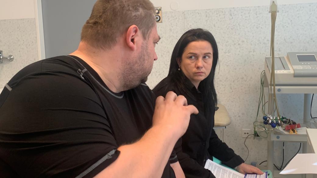 Do speciální ambulance pro ukrajinské uprchlíky v náchodské nemocnici přichází stále víc pacientů