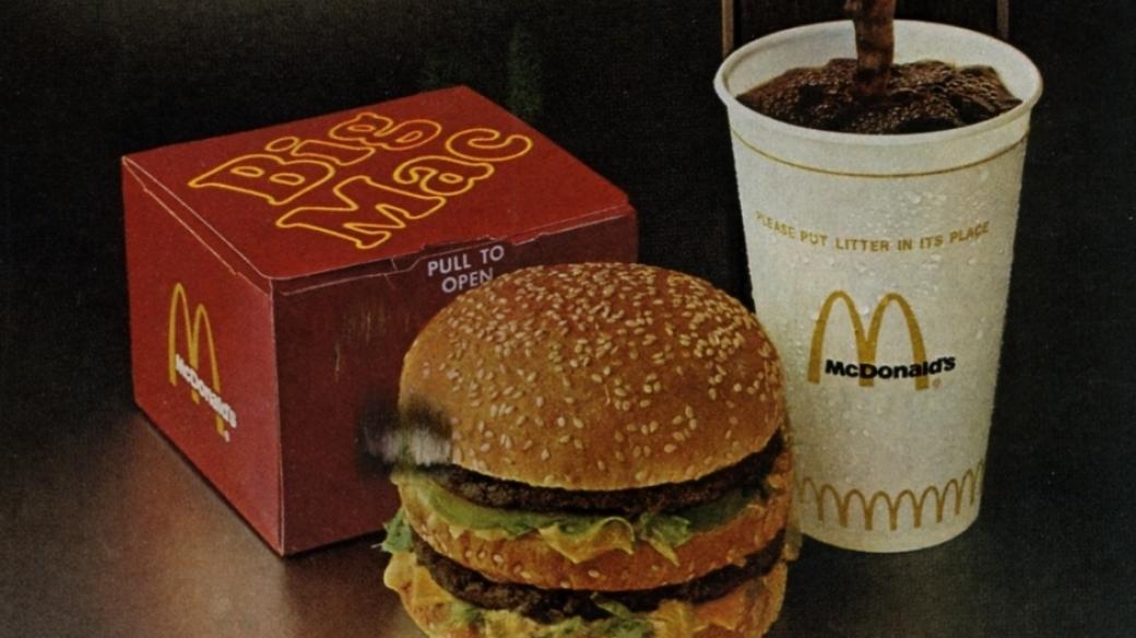 Reklama na McDonald’s z roku 1975
