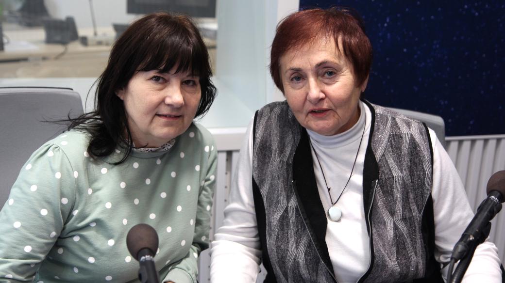 Milena Hesová a Miroslava Lattenbergová