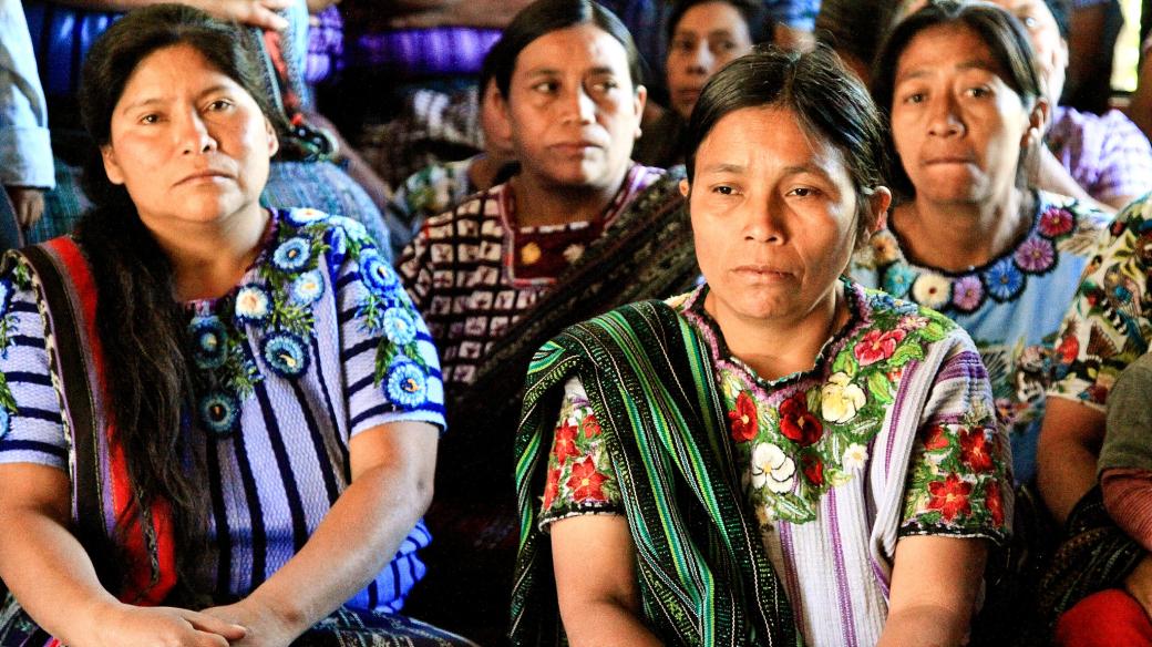 Mayské ženy v Guatemale