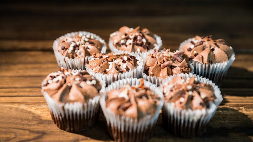 Čokoládové cupcaky (ilustrační foto)