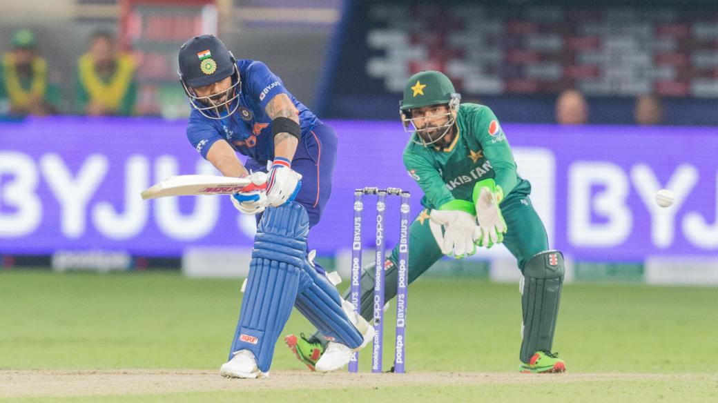 Zápas v kriketu mezi Indií a Pákistánem