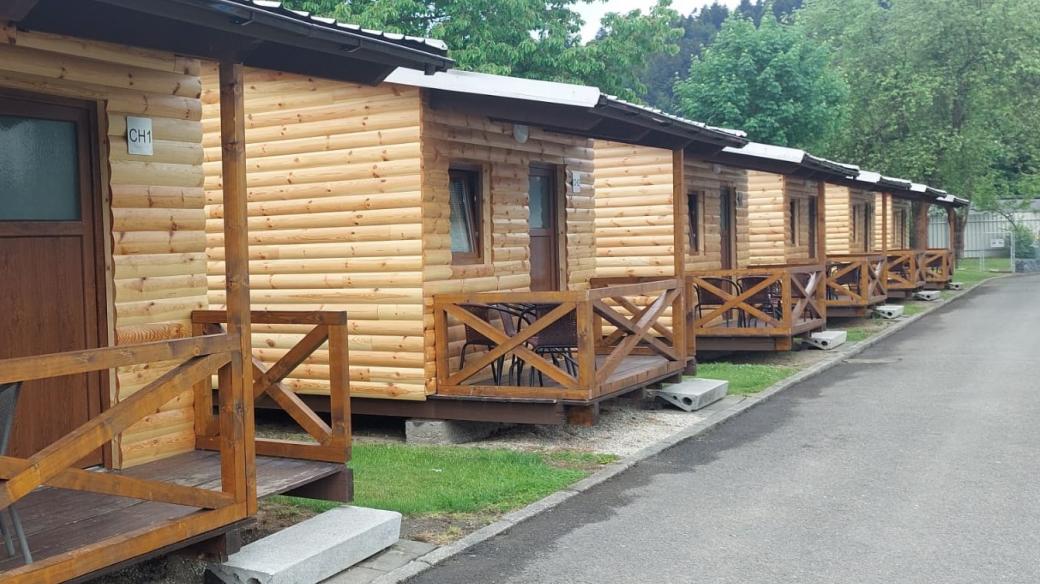Camp Rožnov v Rožnově pod Radhoštěm, nové chatky