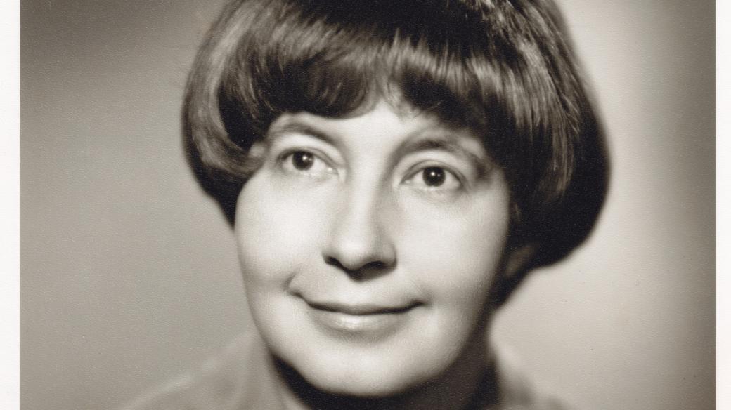 Hana Pražáková cca v roce 1975