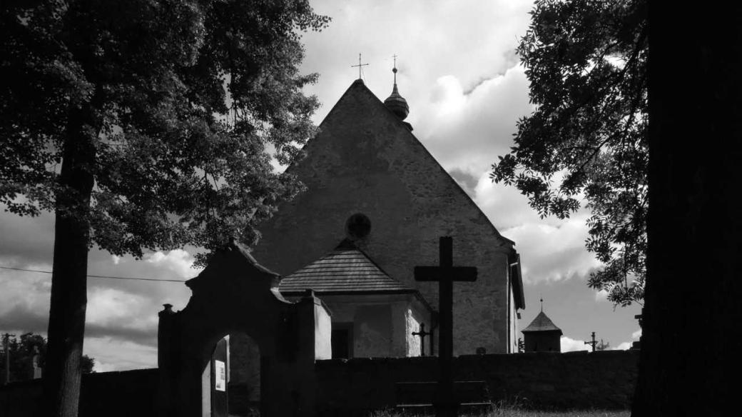Kostel sv. Markéty v obci Loukov