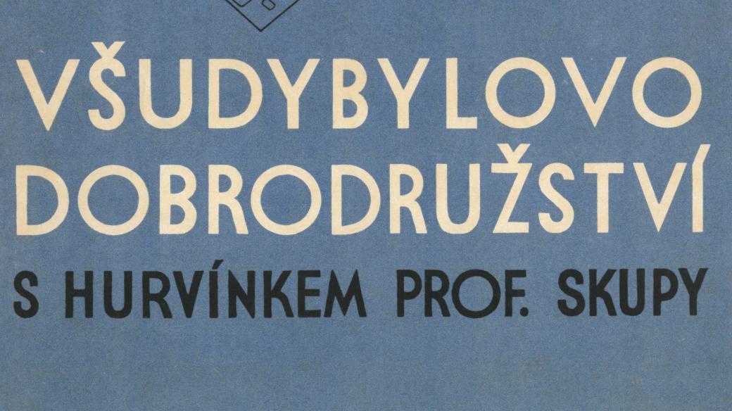 Plakát k filmu Všudybylova dobrodružství (1936)