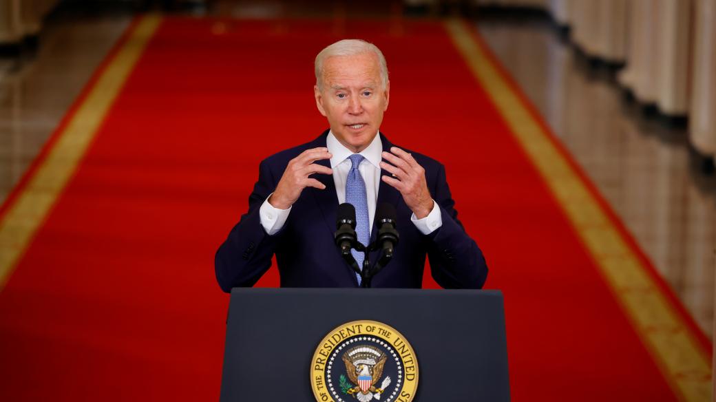 Americký prezident Joe Biden v úterý promluvil o evakuaci z Afghánistánu