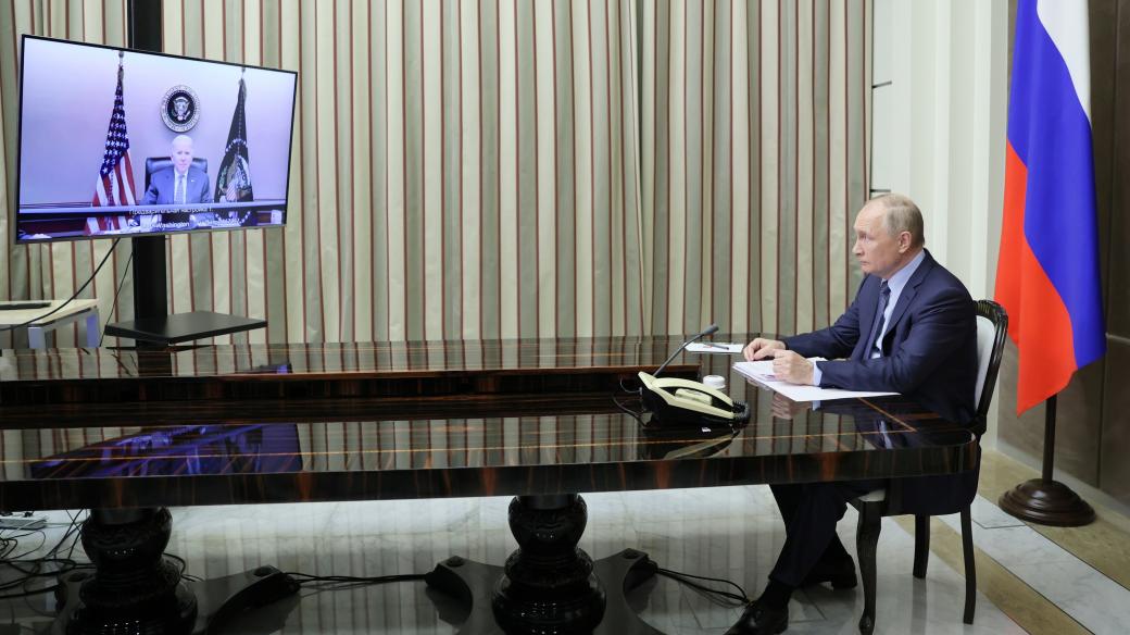 Schůzků prezidenta Spojených států amerických Joe Bidena a jeho ruského protějšku Vladimira Putina