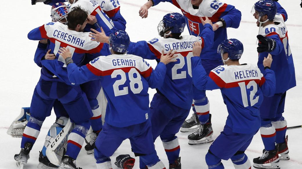 Poprvé v historii vybojovali slovenští hokejisté olympijské medaile