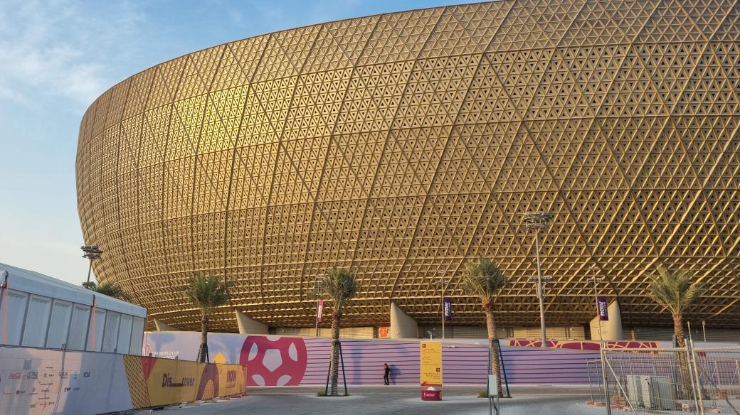 Fotbalové stadion v katarském Dauhá