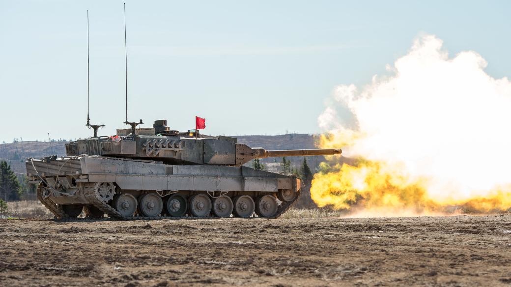 Součástí dodávek na Ukrajinu budou také německé tanky Leopard 2