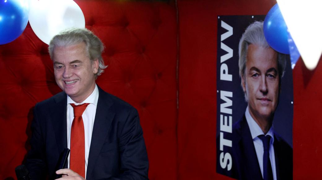 Předseda Strany pro svobodu Geert Wilders