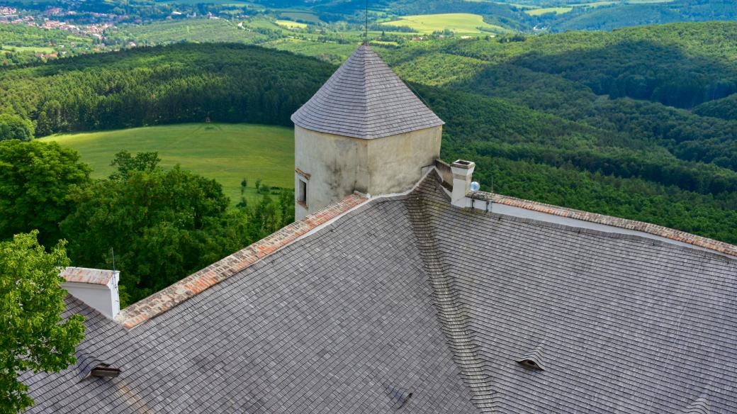 Hrad Buchlov, výhled