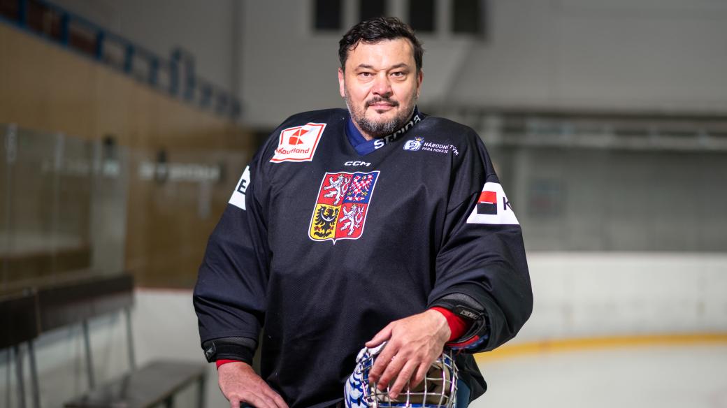 Parahokejista Michal Vápenka