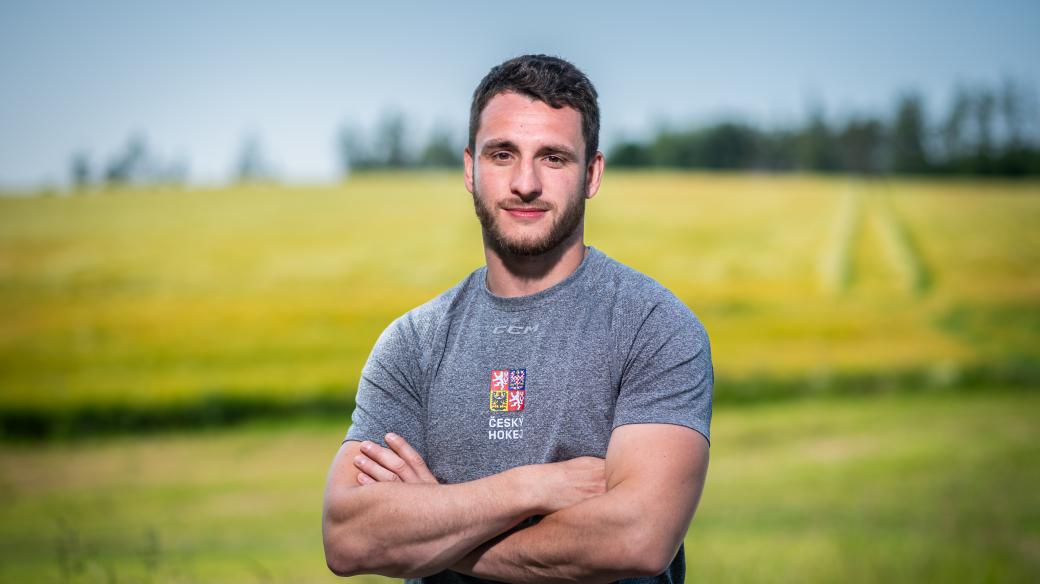 Hokejista Ondřej Beránek