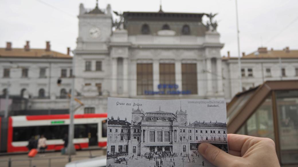 Budově brněnského hlavního nádraží chybí druhá věž