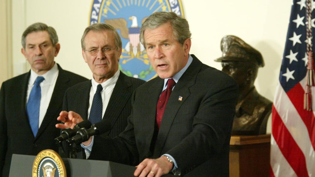 George W. Bush žádá Kongres o 74,7 miliardy dolarů na válečnou pomoc