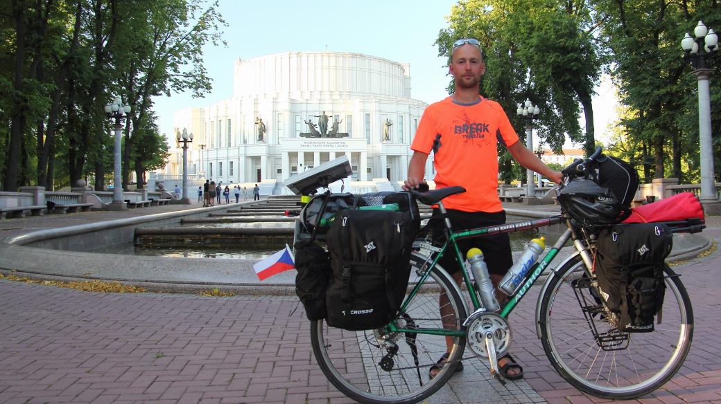 S bicyklem na cestách - Minsk