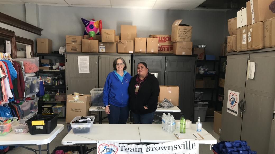 Dobrovolnice Team Brownsville