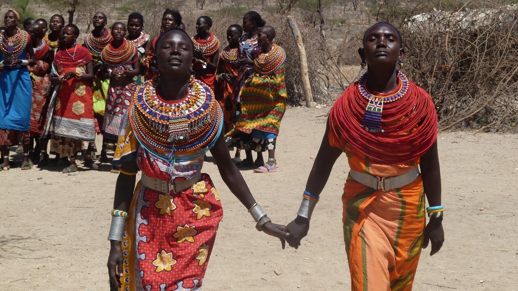 Africký rituál, Keňa. Ilustrační foto