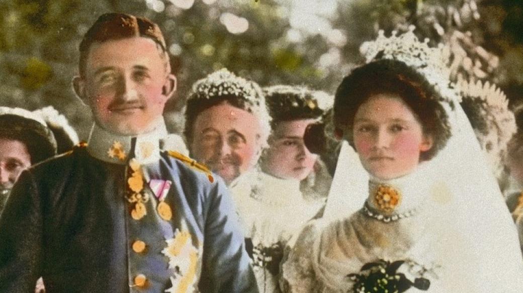 Svatba arcivévody Karla Františka Josefa (později císaře Karla I. Habsburského) a princezny Zity Bourbonsko-Parmské 21. října 1911