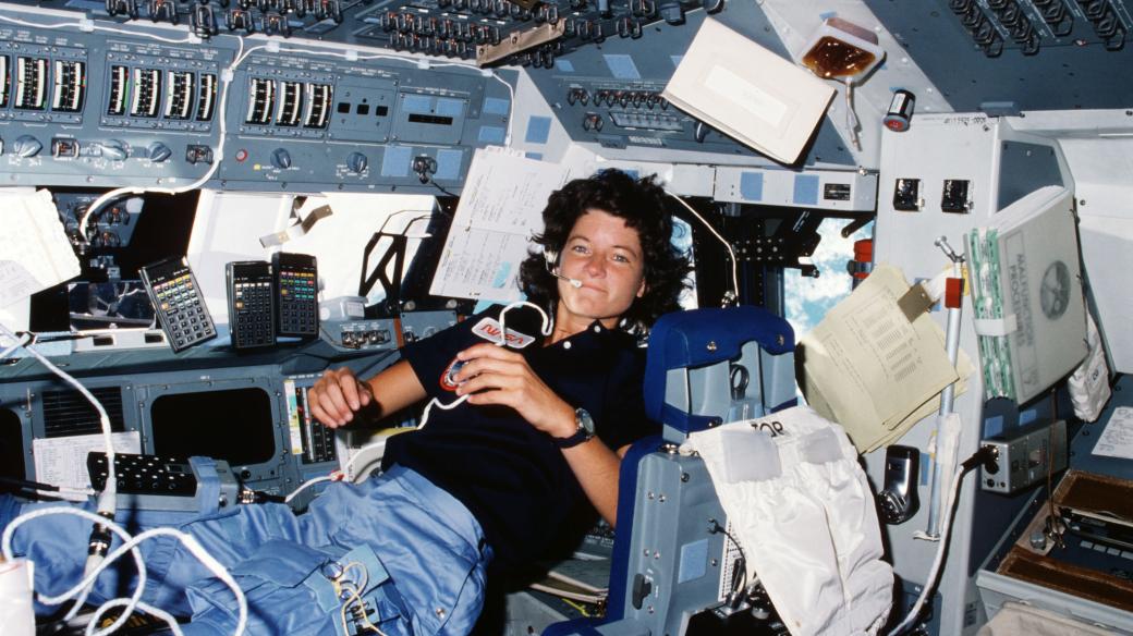 Astronautka Sally Ride