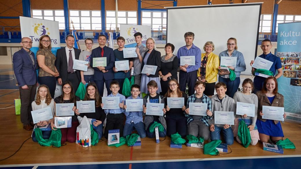 Žáci Základní školy Komenského v Trutnově a jejich evropské projekty