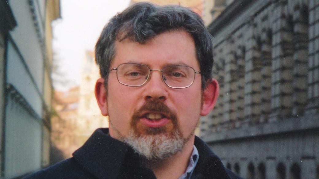 Jolyon Naegele v Praze v roce 2004