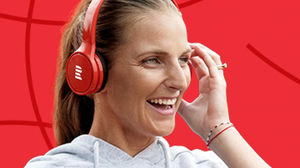 Ambasadorem reklamní kampaně na Radiožurnál Sport je mimo jiné tenistka Karolína Plíšková