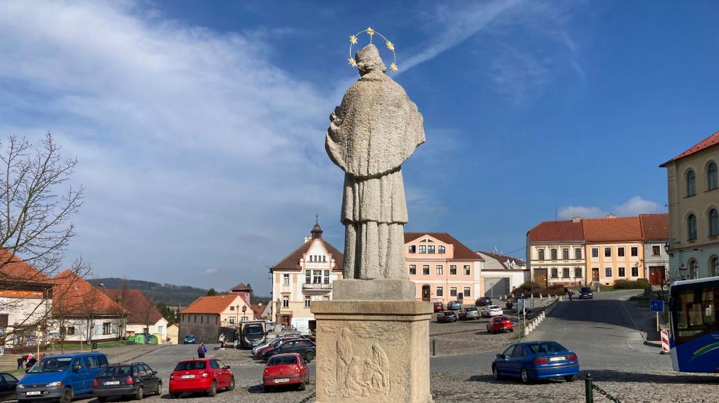 Město Nepomuk na jižním Plzeňsku je rodištěm svatého Jana Nepomuckého