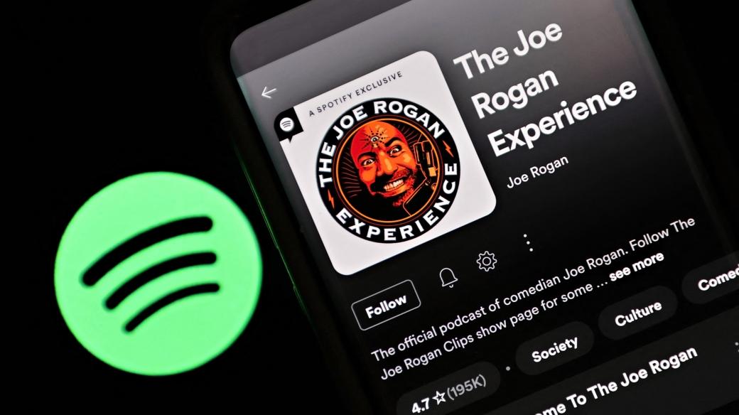 Joe Rogan a jeho podcast na Spotify
