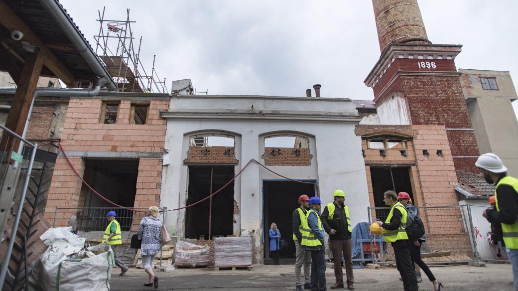 Rekonstrukce budovy litoměřického pivovaru