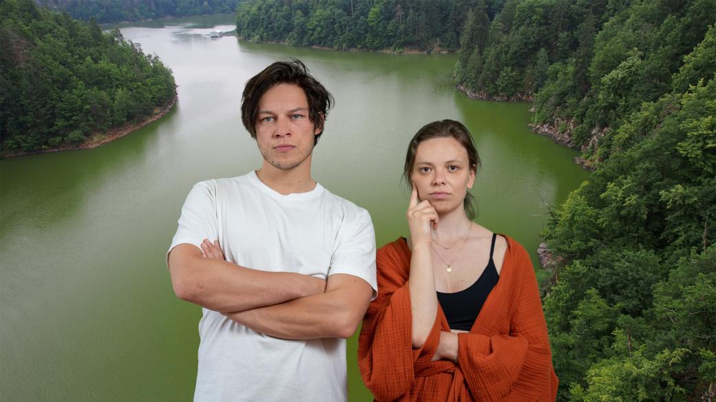 Ondřej Šebestík s Kateřinou Tomsovou vyrazili na „výlet za sinicemi“ na Orlickou přehradu