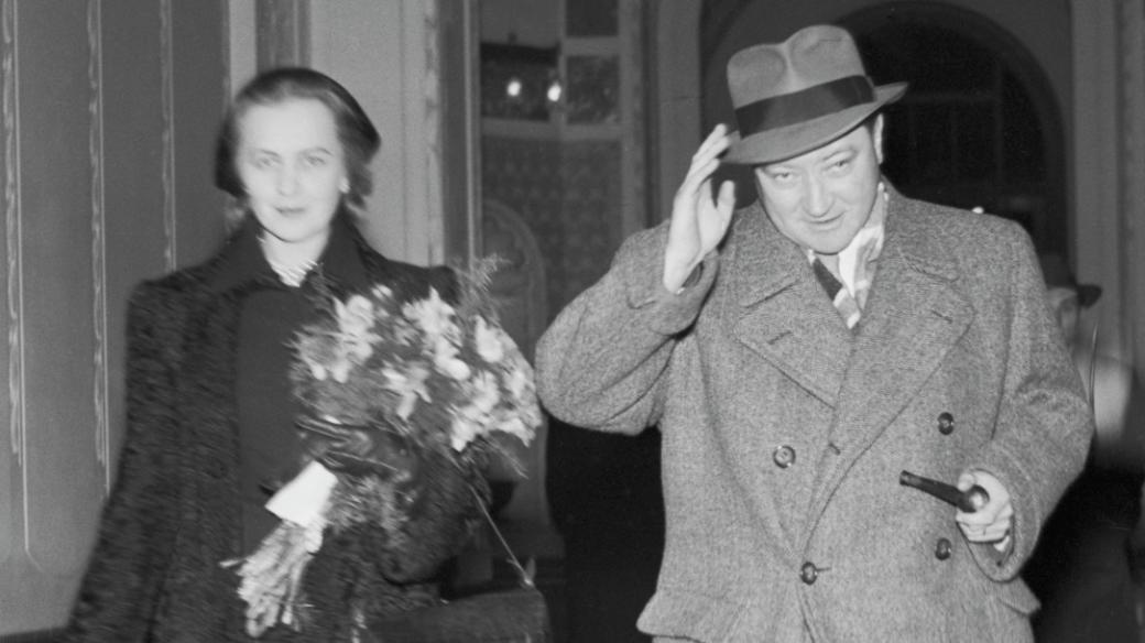 Vladimír Clementis s manželkou Ludmilou 15. 12. 1949
