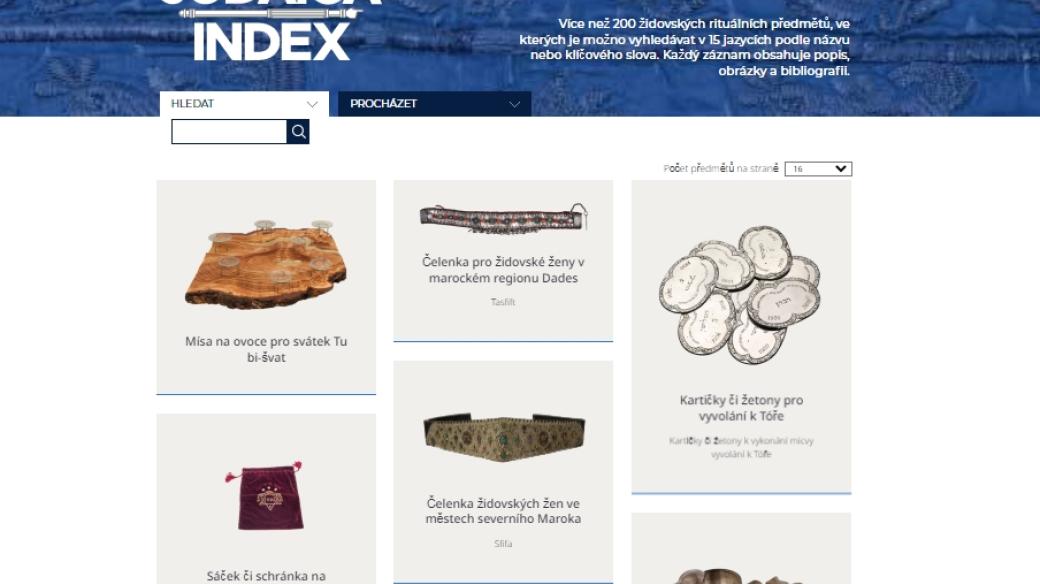 Portál databáze Judaica Index