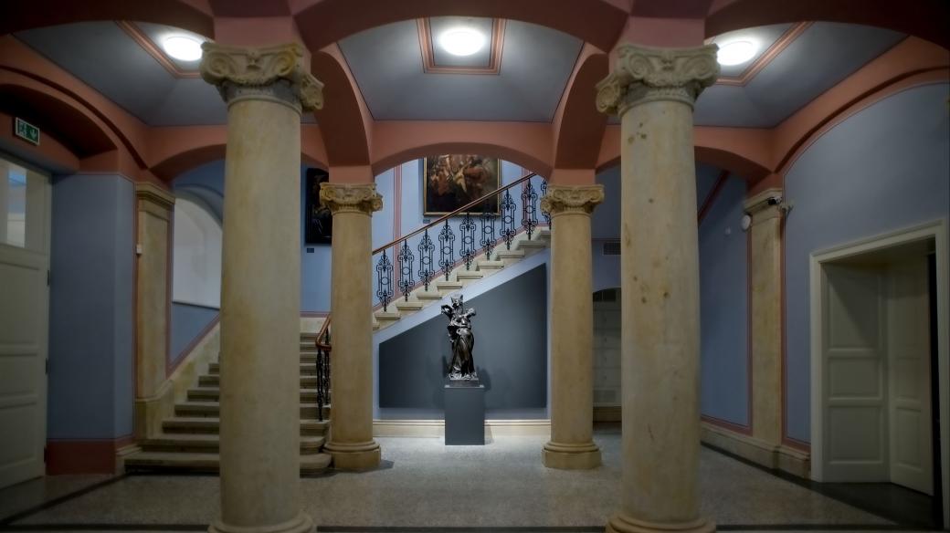 Sloupová síň Městského muzea a galerie v Hořicích