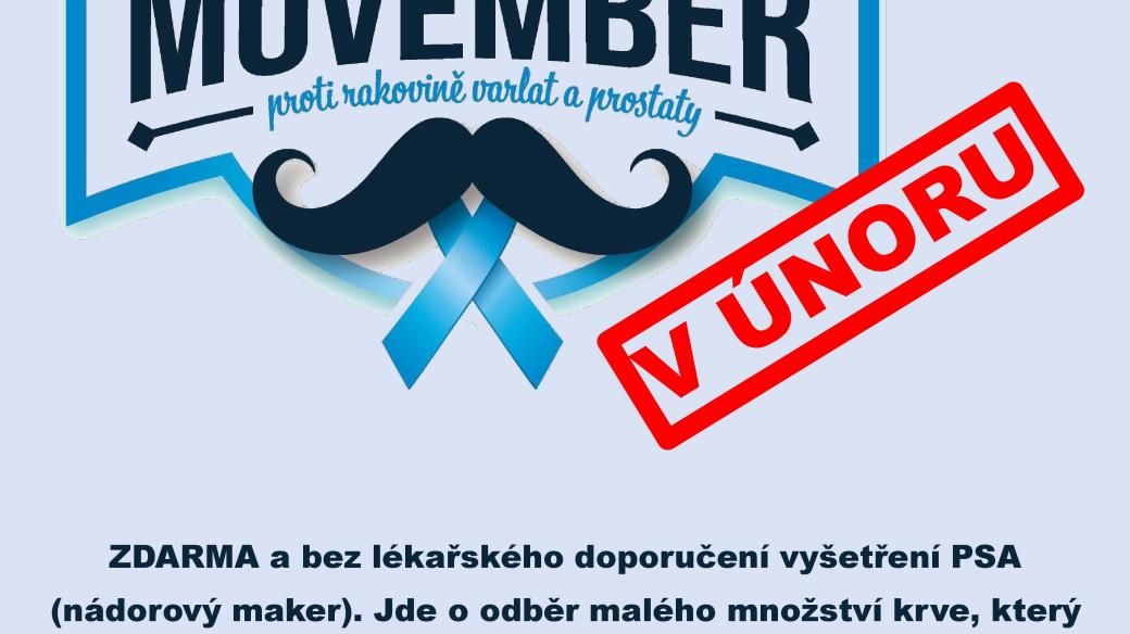 Akce Movember 2021 v Uherskohradišťské nemocnici