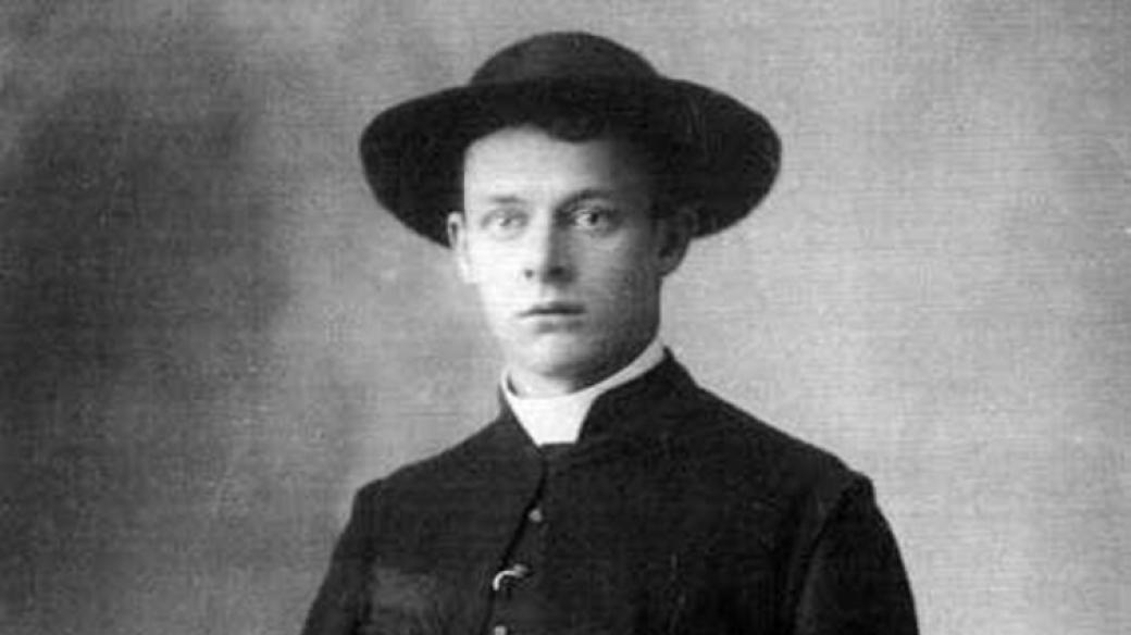Mladý kněz František Wonka