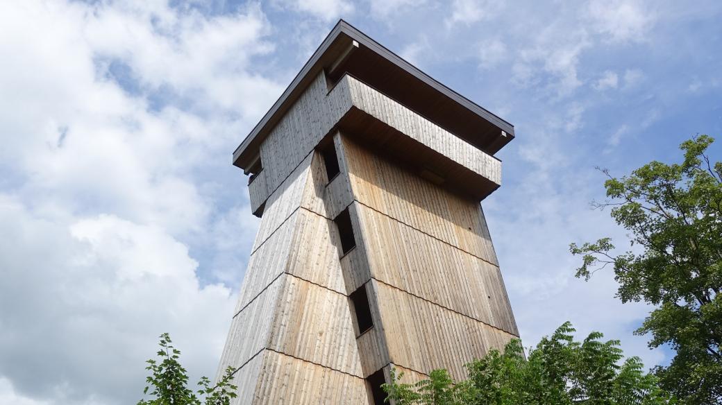 Gion A. Caminada, věž v Goldau, Švýcarsko