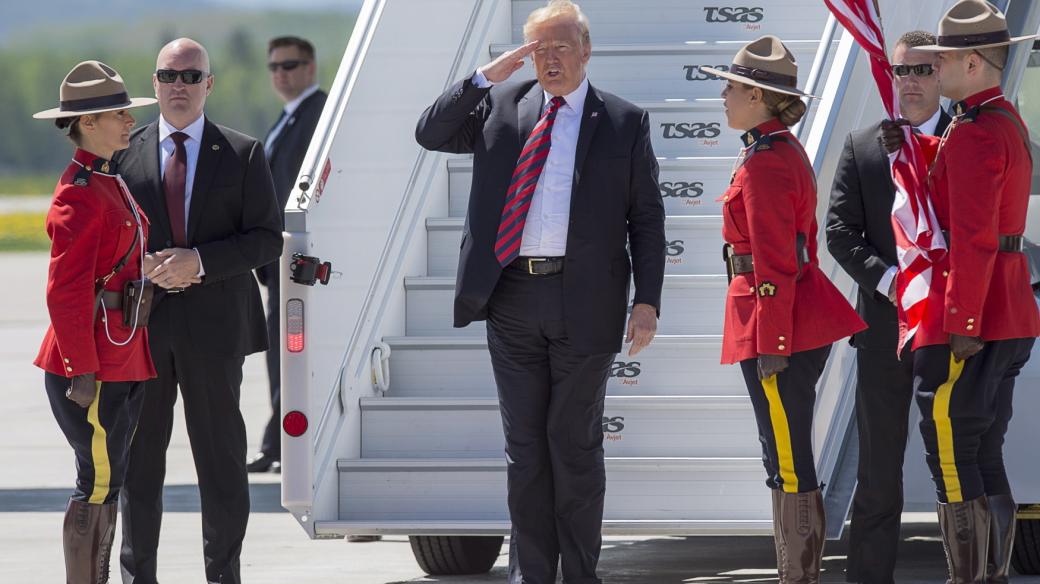 Donald Trump na summitu G7 v Kanadě