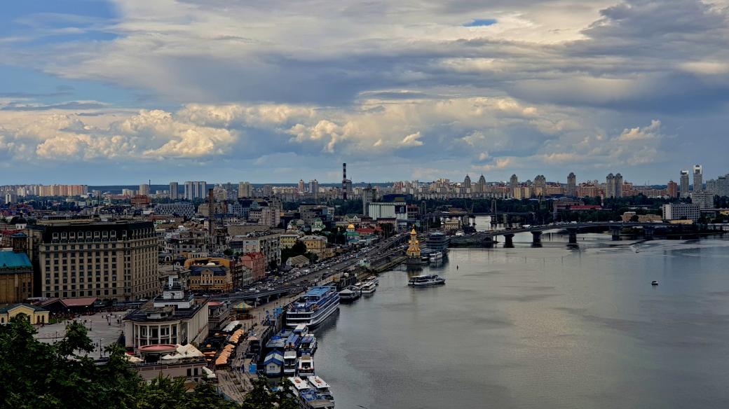 Výhled na Kyjev