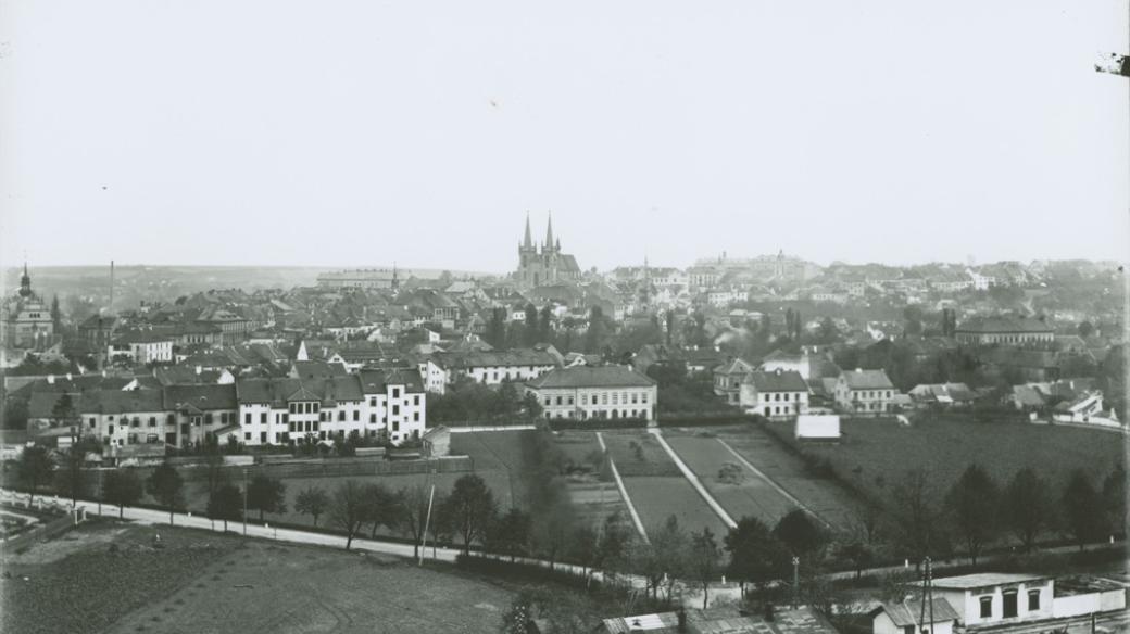 Pohled na Chrudim na začátku 20. století