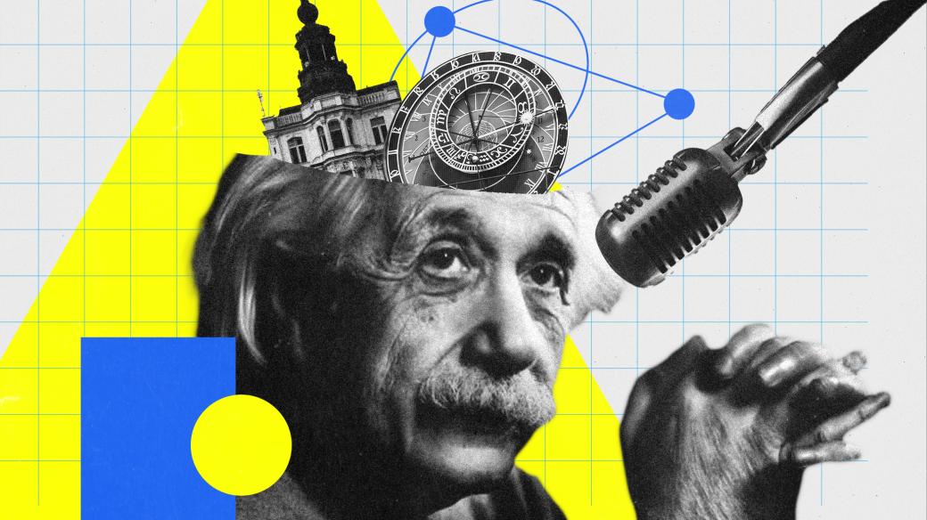 Michael Gordin: Einstein v Čechách